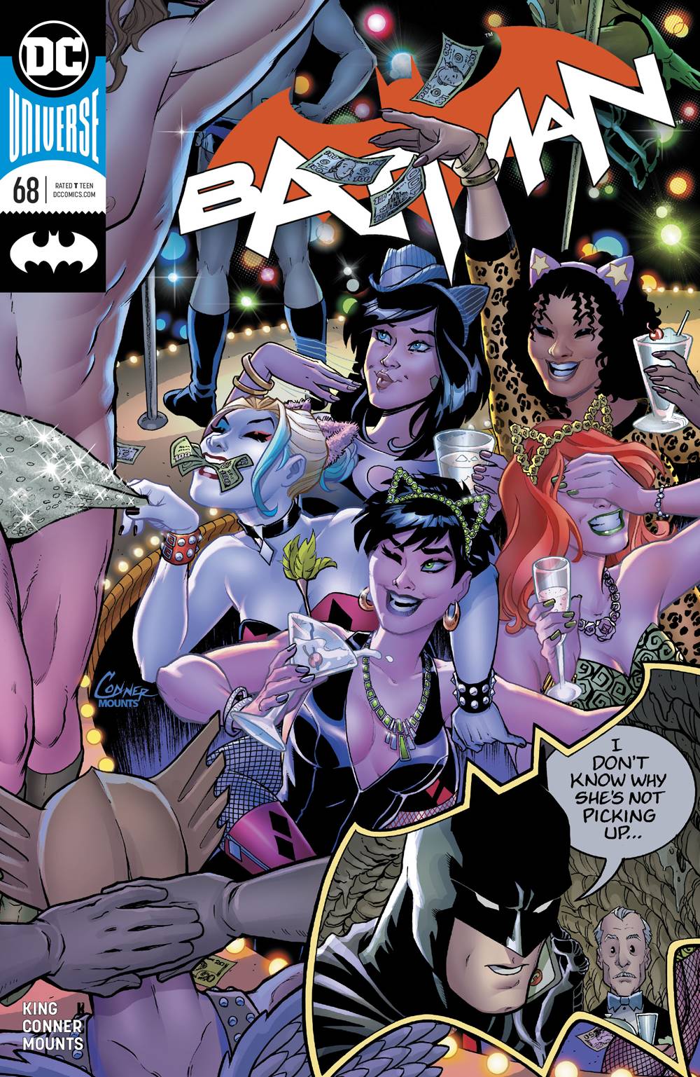 BATMAN #68 A DC 2019 NM Amanda Conner Tom King Catwoman Harley Quinn Poison Ivy