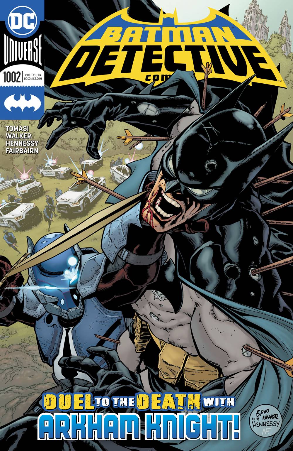 BATMAN DETECTIVE COMICS #1002 A DC NM 2019 Brad Walker