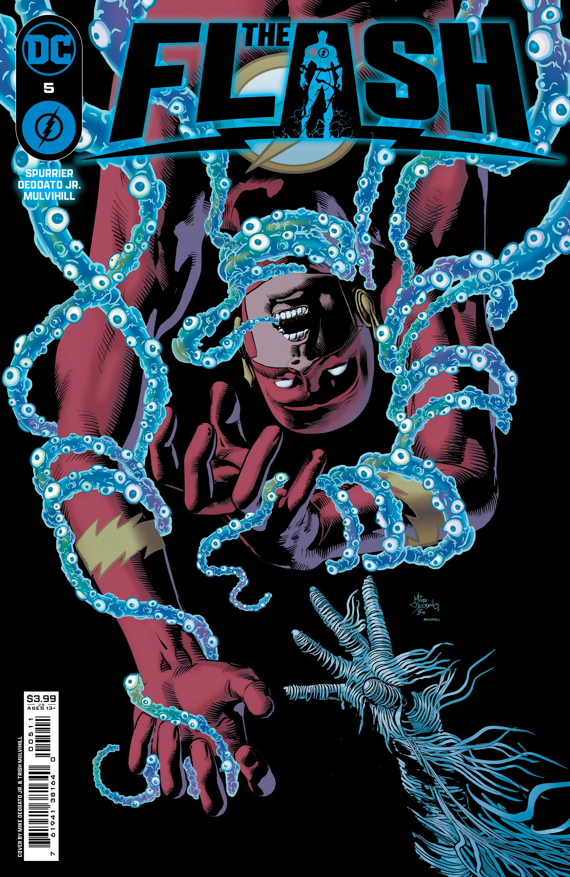 Flash #5 A DC 2024 NM Mike Deodato Jr Si Spurrier Tentacle Bondage