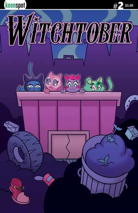 Witchtober #2 C Fer Lozada Garbage Pail Cats Variant (04/29/2026) Ex Posse