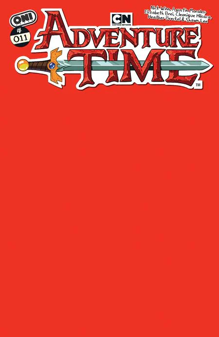 Adventure Time (2025) #11 C Flame Princess Red Blank Sketch Variant (03/18/2026) Oni