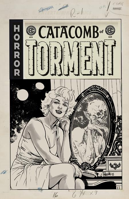 Ec Catacomb Of Torment #9 D 1:20 Yanick Paquette B&W Artists Edition Variant (03/18/2026) Oni