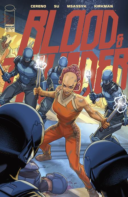 Blood & Thunder #13 D 1:25 Pete Woods Variant (05/13/2026) Image