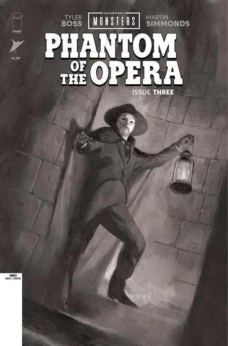 Universal Monsters Phantom Of The Opera #3 (Of 4) D 1:25 Julian Totino Tedesco B&W Classic H (04/22/2026) Image