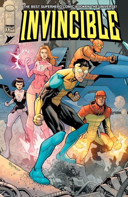 Invincible Foil Edition #1 Reprint C Ryan Ottley & Nathan Fairbairn Variant (03/11/2026) Image