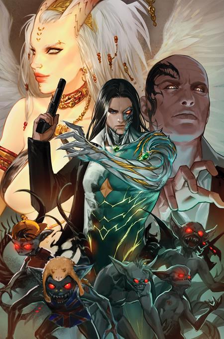 Darkness Vs Angelus (One Shot) E 1:50 Leirix Virgin Variant (04/22/2026) Image