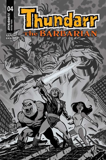 Thundarr The Barbarian #4 F 1:10 Michael Cho Line Art Variant (04/29/2026) Dynamite