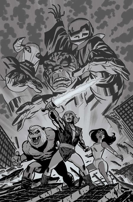 Thundarr The Barbarian #4 H 1:15 Michael Cho Line Art Virgin Variant (04/29/2026) Dynamite
