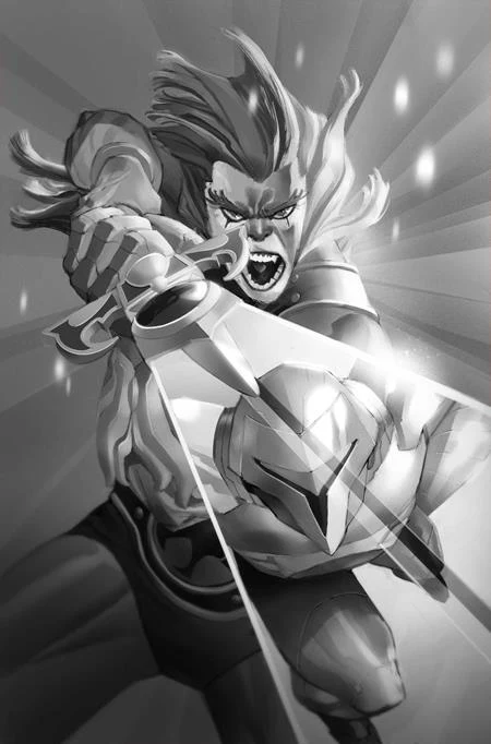 Thundercats X Silverhawks #1 M 1:30 Eric Canete B&W Virgin Variant (04/08/2026) Dynamite