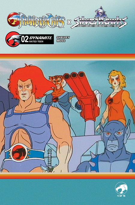 Thundercats X Silverhawks #2 E Animation Art Variant (05/13/2026) Dynamite