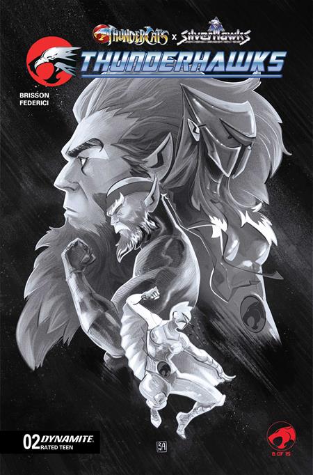 Thundercats X Silverhawks Thunderhawks #2 G 1:15 Alessandro Ranaldi Line Art Variant (05/27/2026) Dynamite