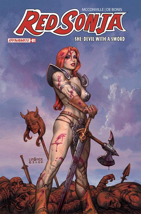 Red Sonja She Devil With A Sword #1 C Joseph Michael Linsner Variant (05/06/2026) Dynamite