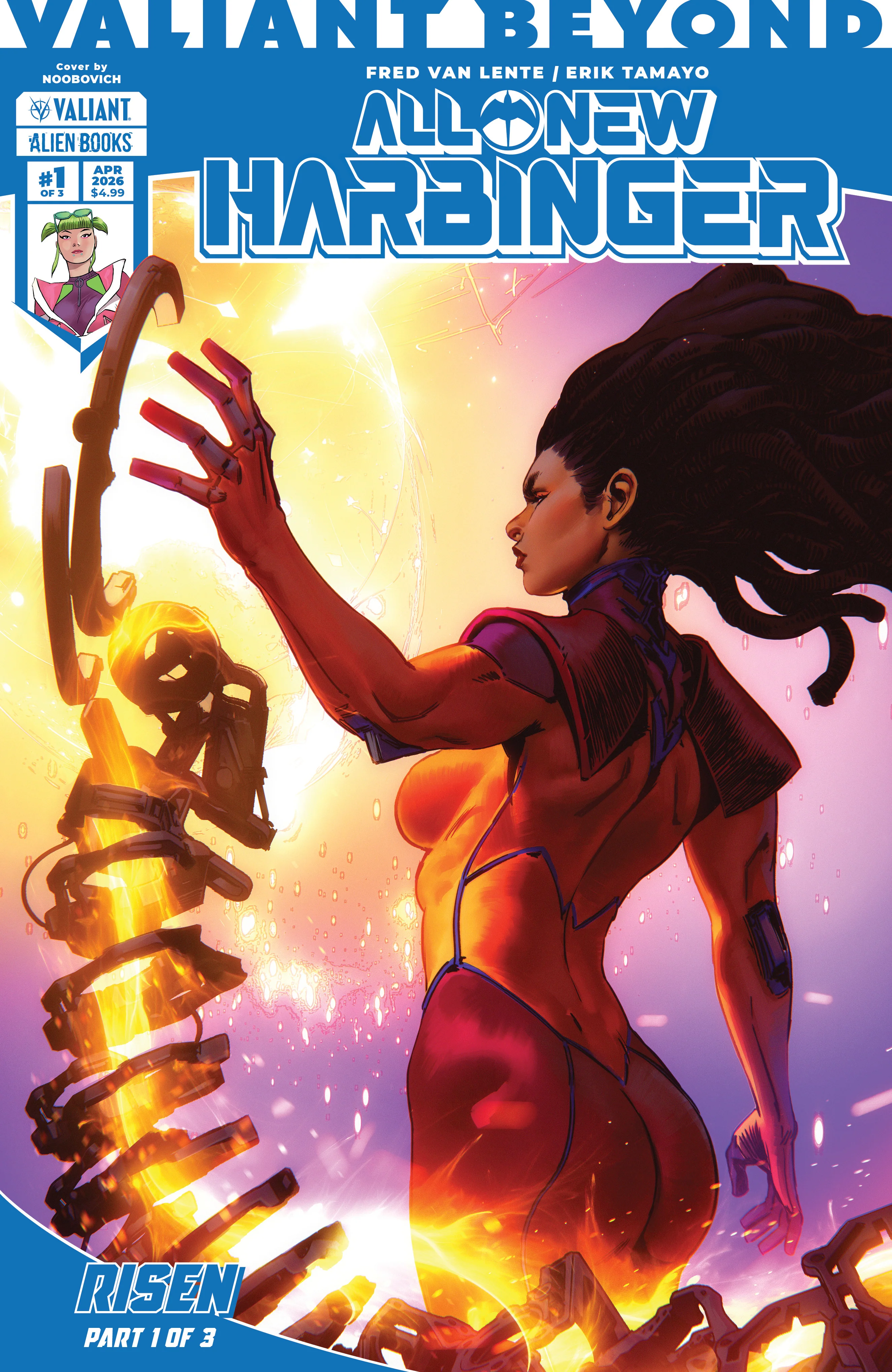 Valiant Beyond All-New Harbinger #7 Risen #1 B Noobovich (05/06/2026) Idw