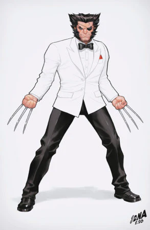 Wolverine #18 E 1:50 David Nakayama Color Block White Virgin Variant (04/08/2026) Marvel