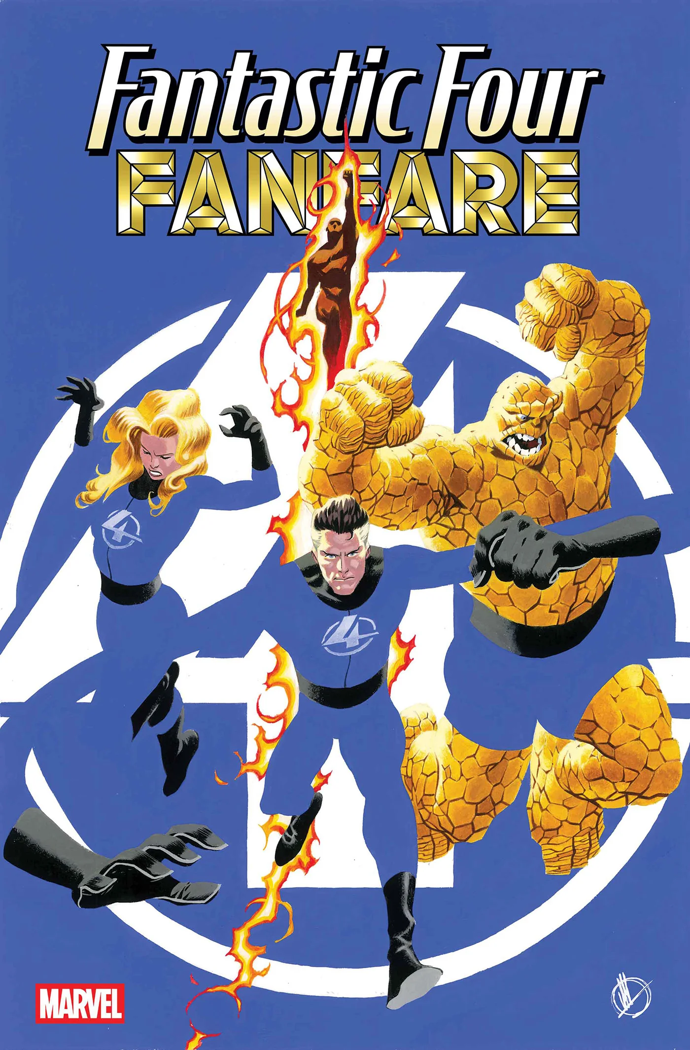 Fantastic Four Fanfare #1 A Marvel 2025 NM Matteo Scalera Mark Waid