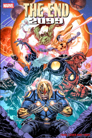 The End 2099 #4 B Ken Lashley Battle Variant (03/11/2026) Marvel