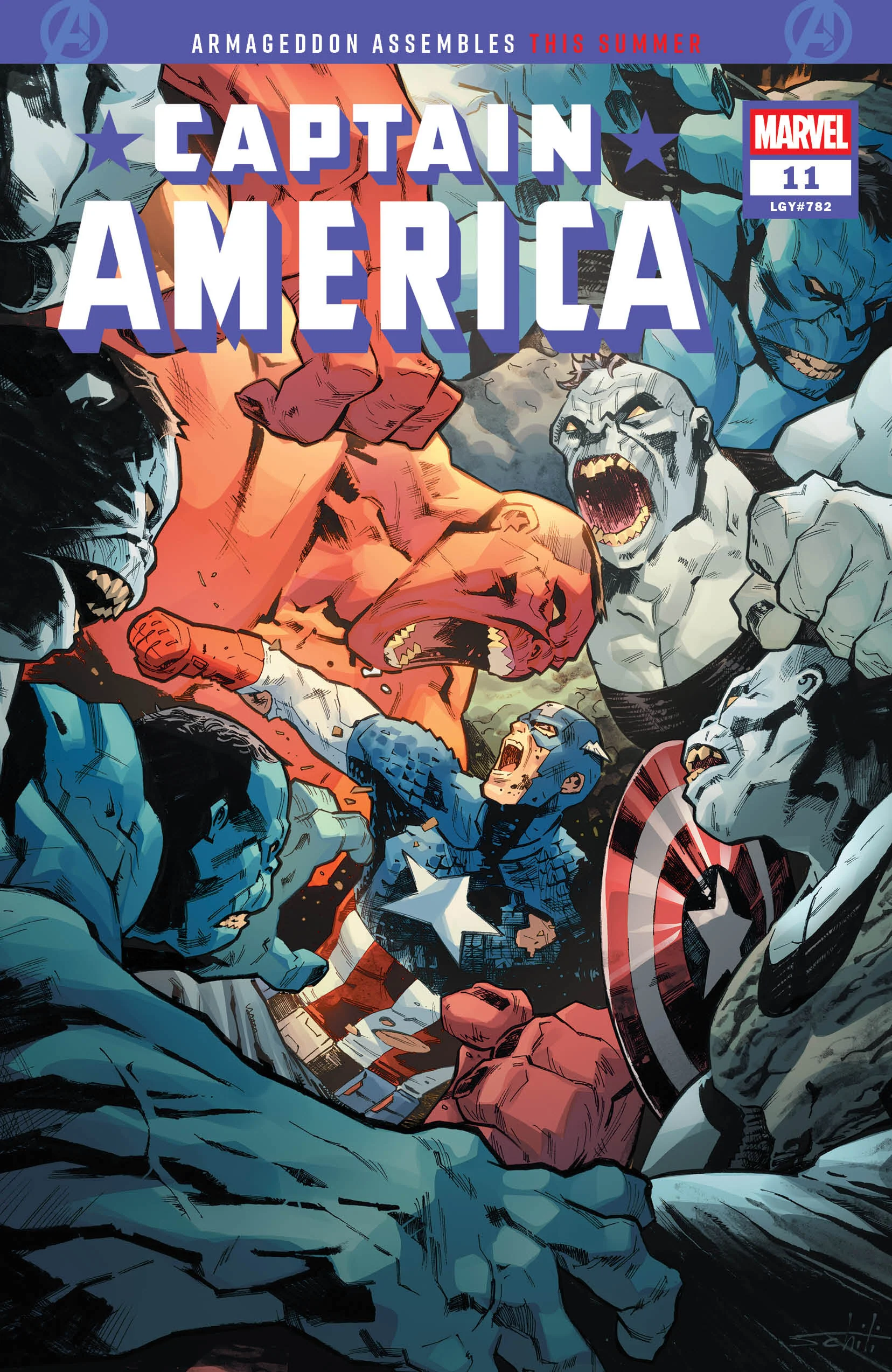 Captain America #11 A Valerio Schitti (05/13/2026) Marvel