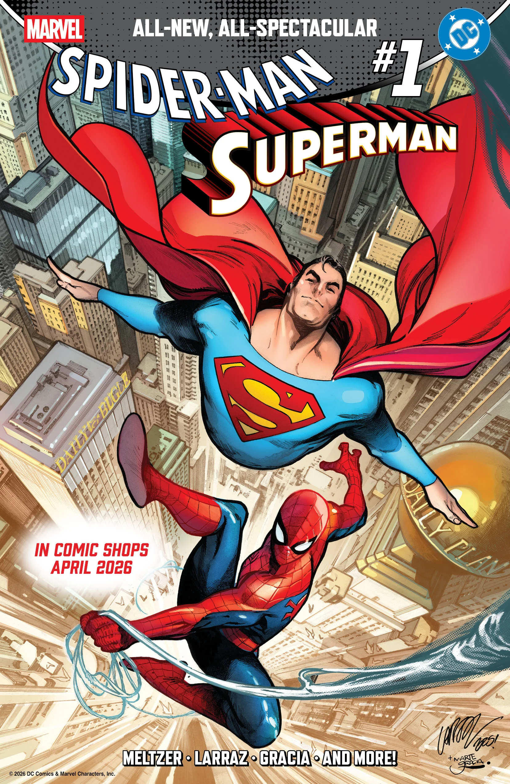 Marvel Dc Spider-Man Superman #1 A Gary Frank (04/22/2026) Marvel