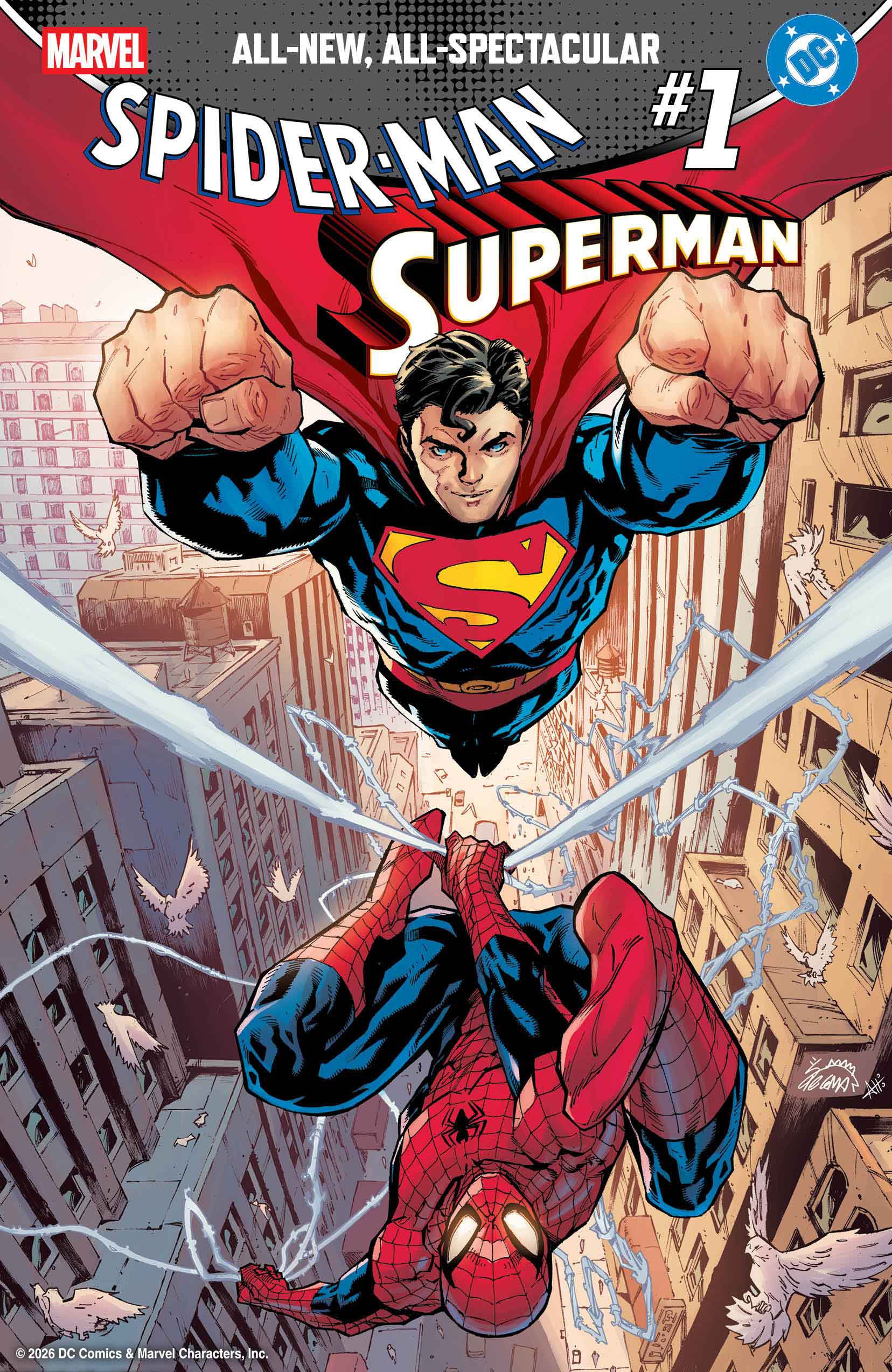 Marvel Dc Spider-Man Superman #1 O Ryan Stegman Variant (04/22/2026) Marvel
