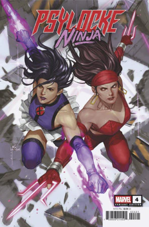 Psylocke Ninja #4 C In-hyuk Lee Versus Elektra Variant (04/08/2026) Marvel