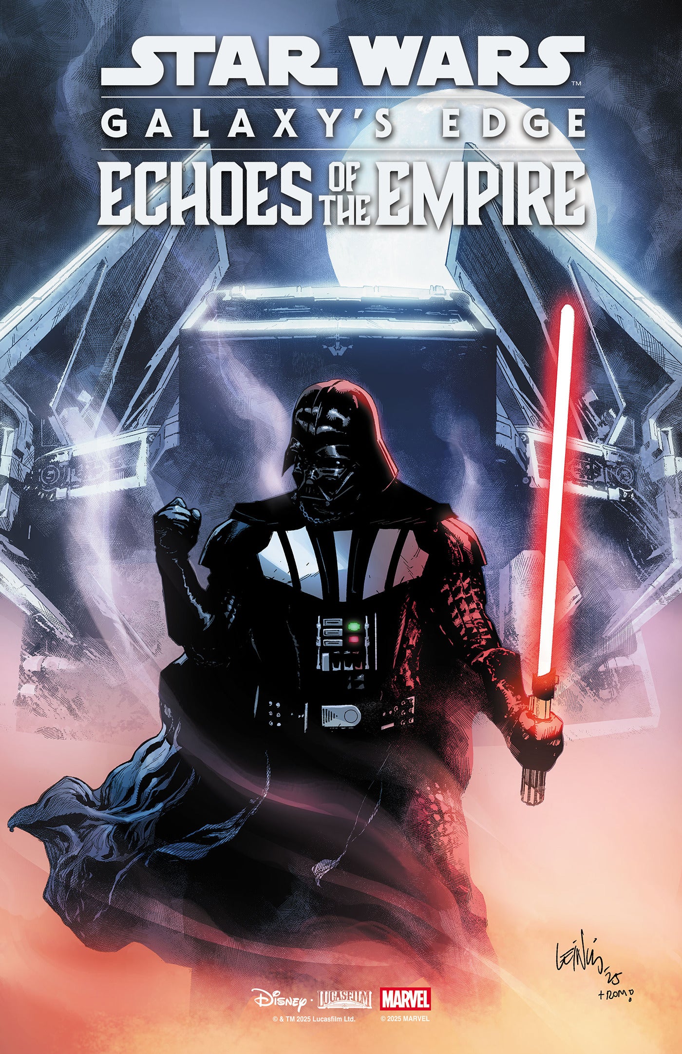 Star Wars Galaxy'S Edge Echoes Of The Empire #1 C Leinil Yu Character Variant (04/22/2026) Marvel
