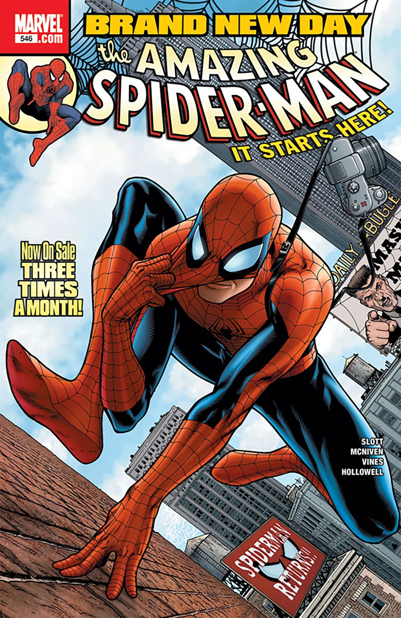 Amazing Spider-Man #546 Facsimile Edition A (06/10/2026) Marvel