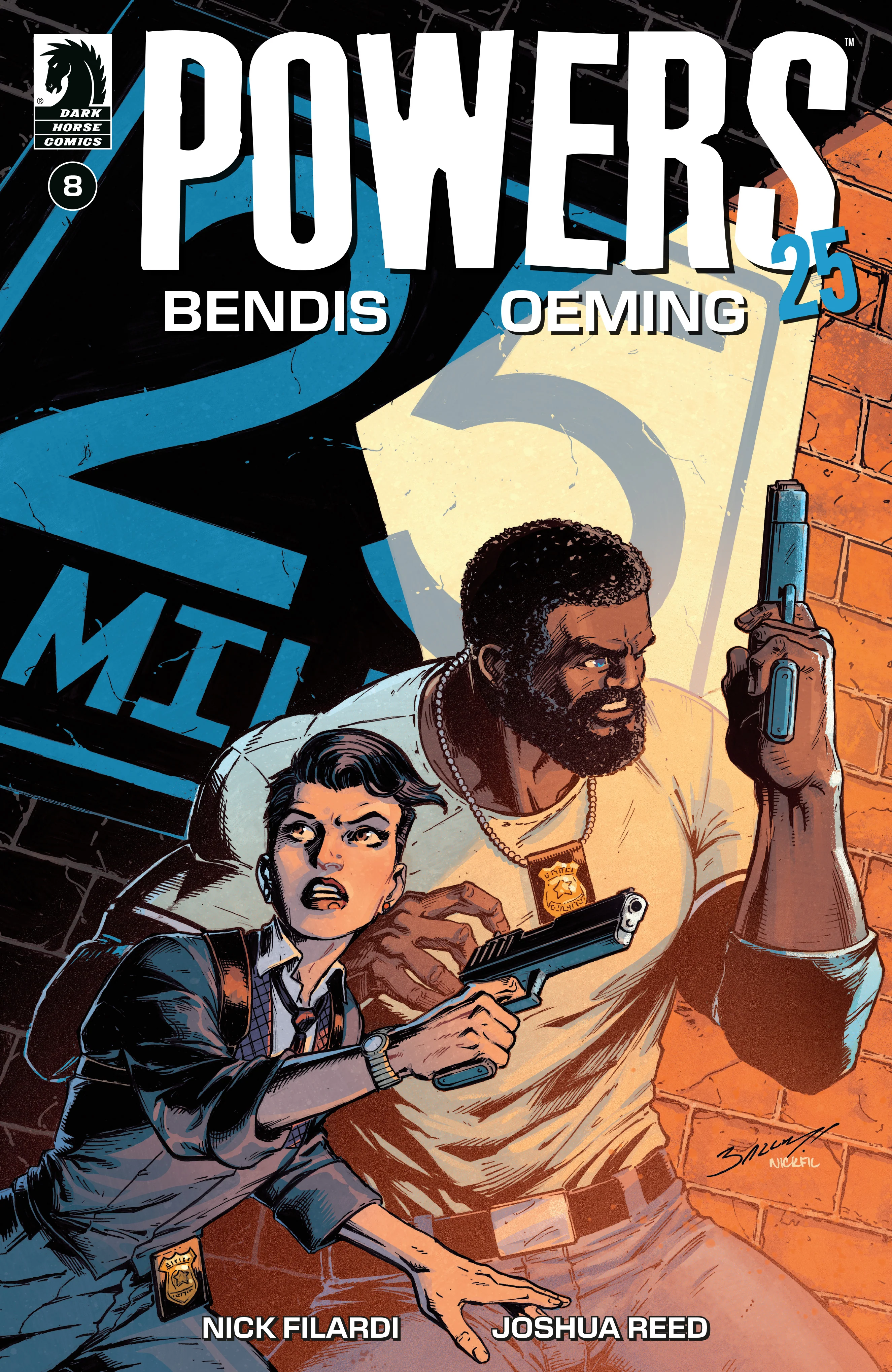Powers 25 #8 B Mark Bagley (04/22/2026) Dark Horse
