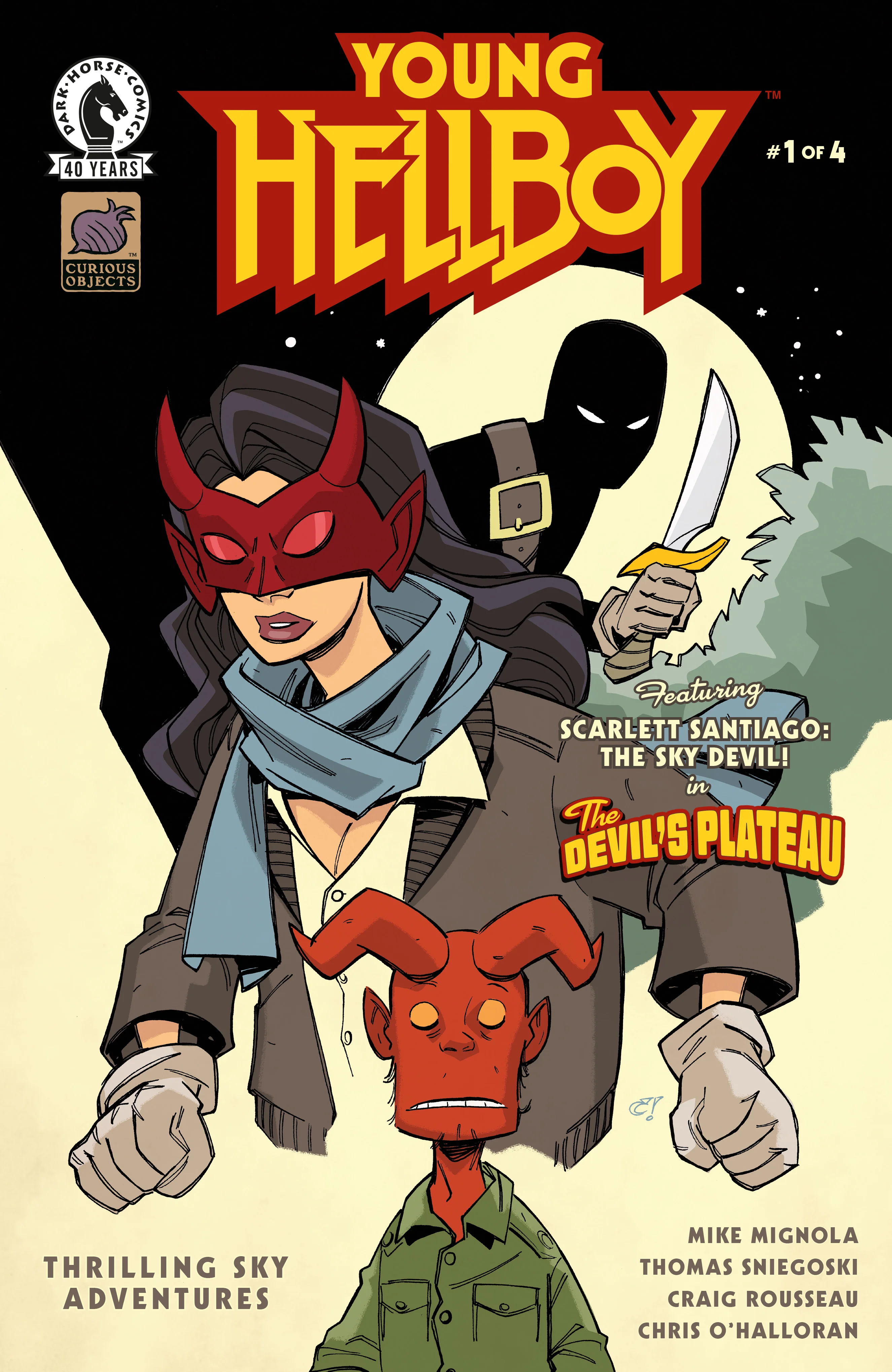 Young Hellboy Thrilling Sky Adventures #1 B David Hitchcock (05/20/2026) Dark Horse