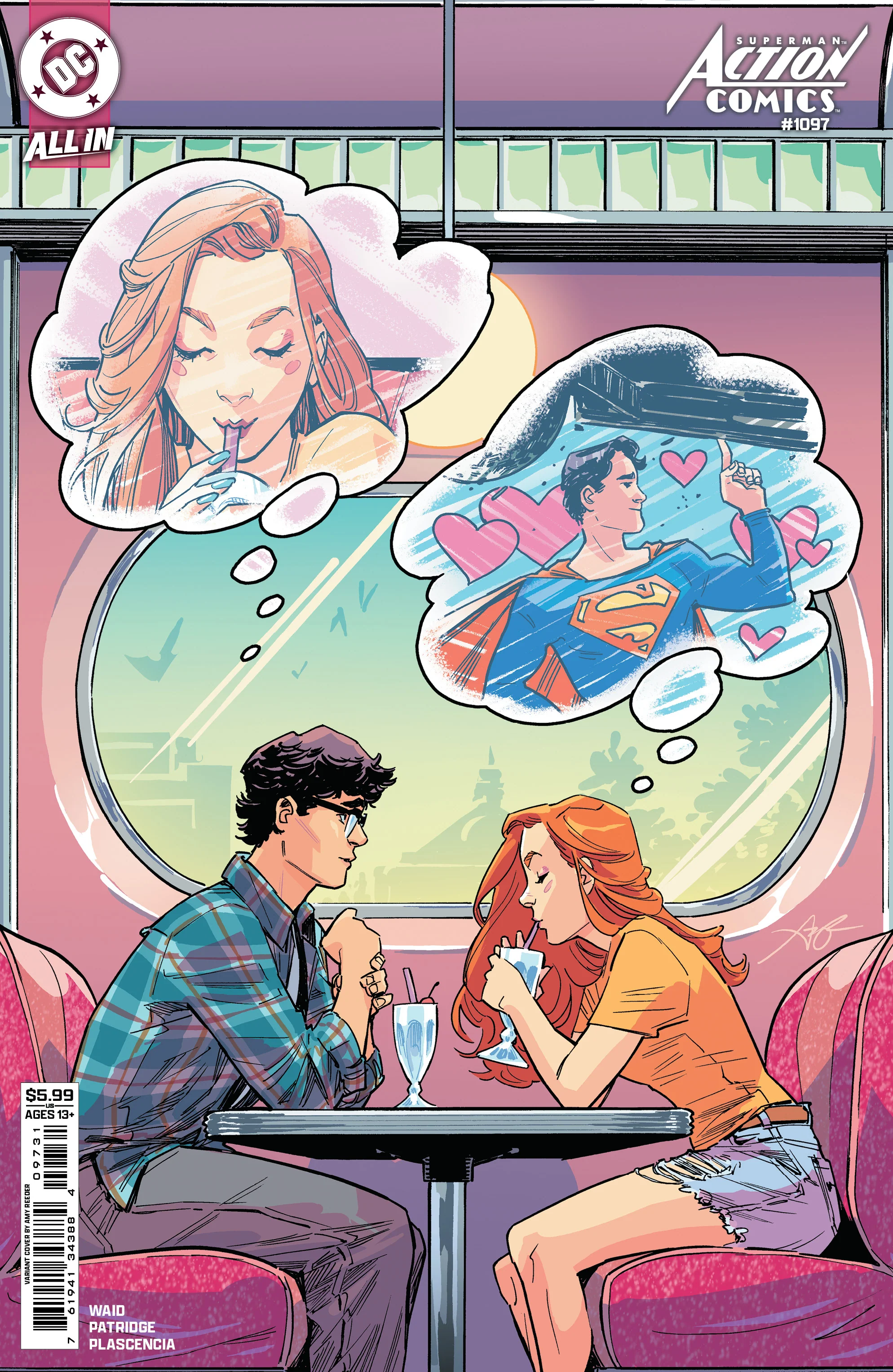 Action Comics #1097 C Amy Reeder Variant (The Reign Of The Superboys) (04/08/2026) Dc