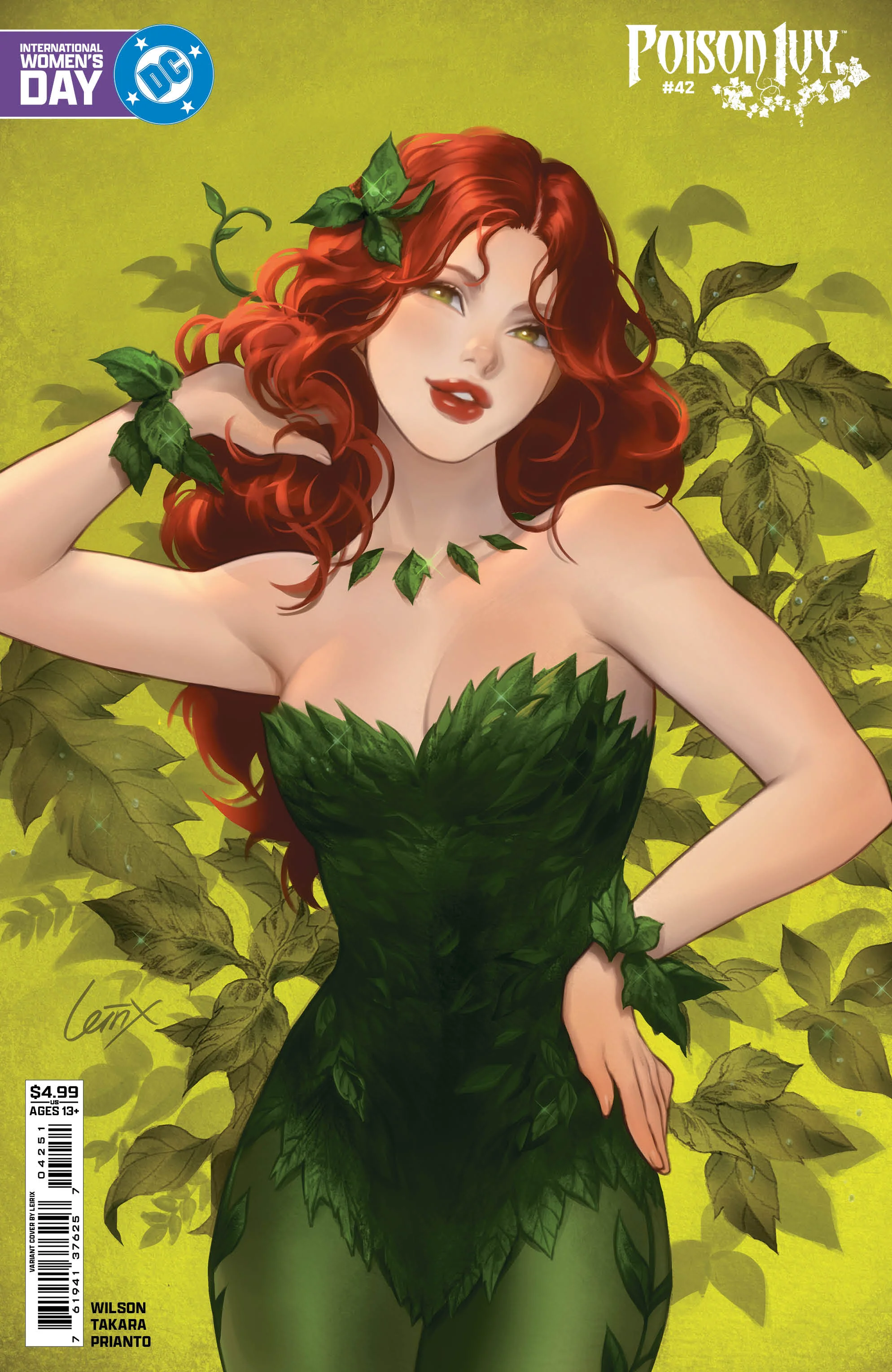 Poison Ivy #42 E Lesley Leirix Li Womens History Month Variant (03/04/2026) Dc