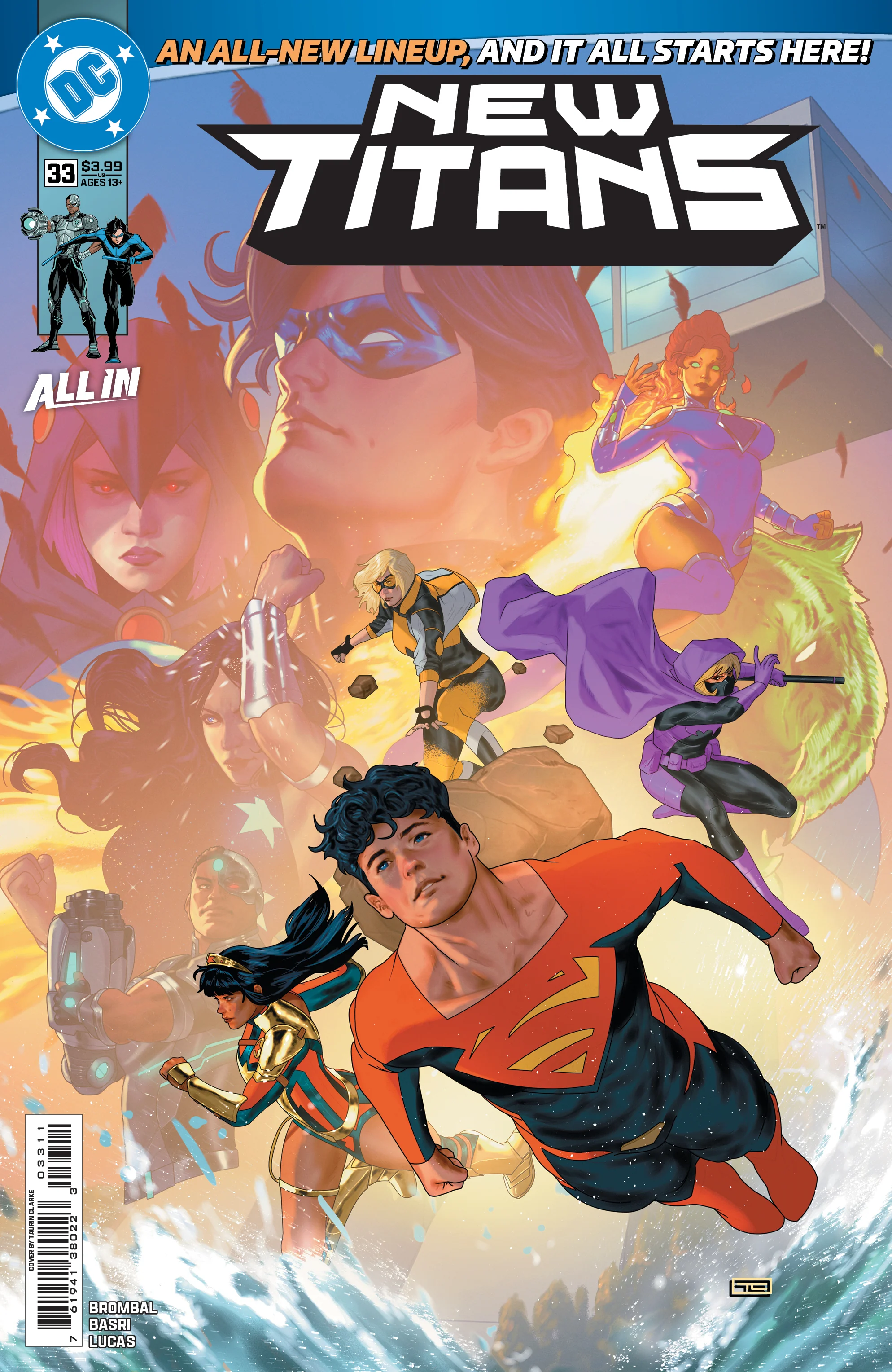 New Titans #33 A Taurin Clarke (03/18/2026) Dc