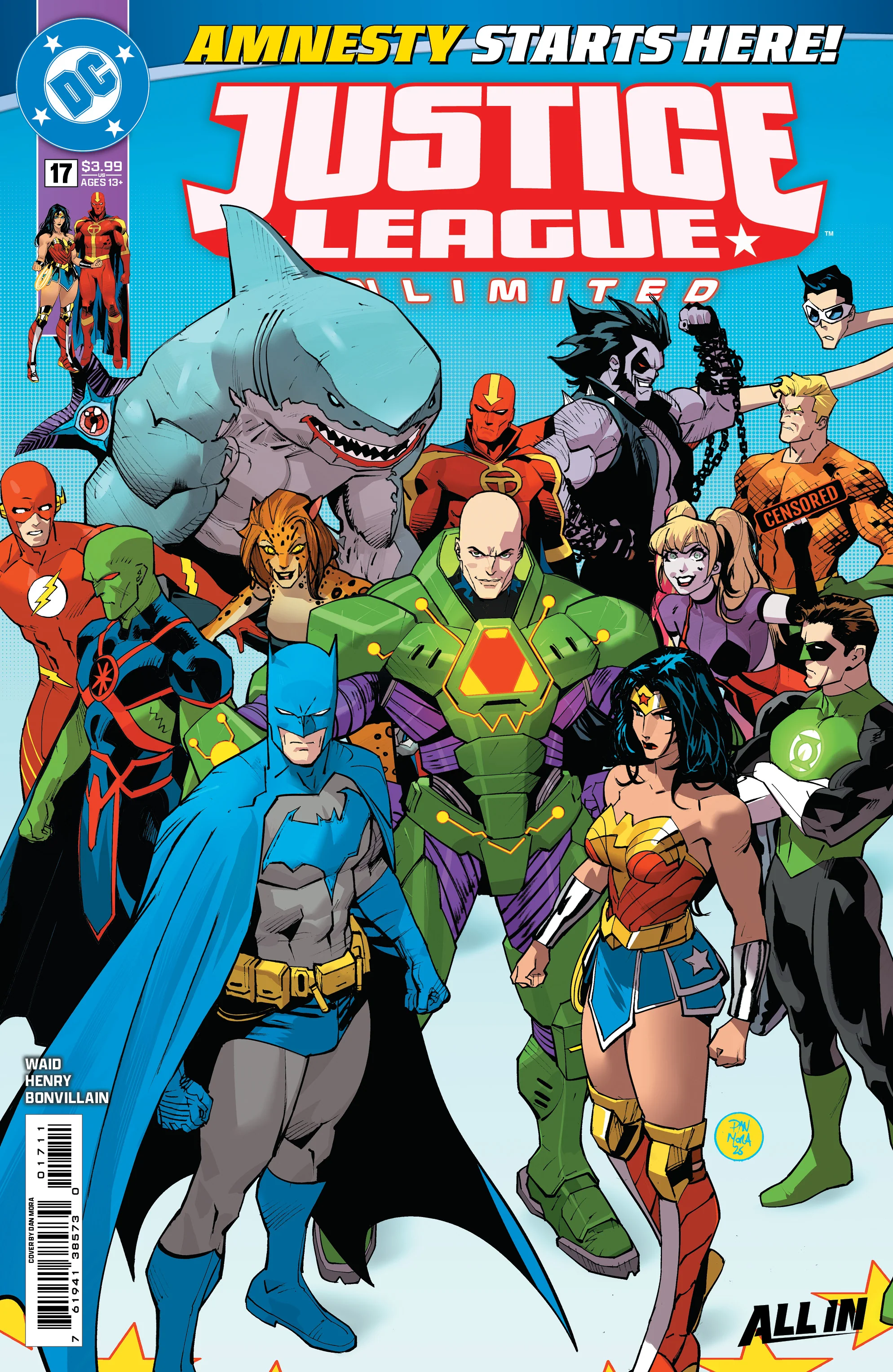 Justice League Unlimited #17 A Dan Mora (03/25/2026) Dc