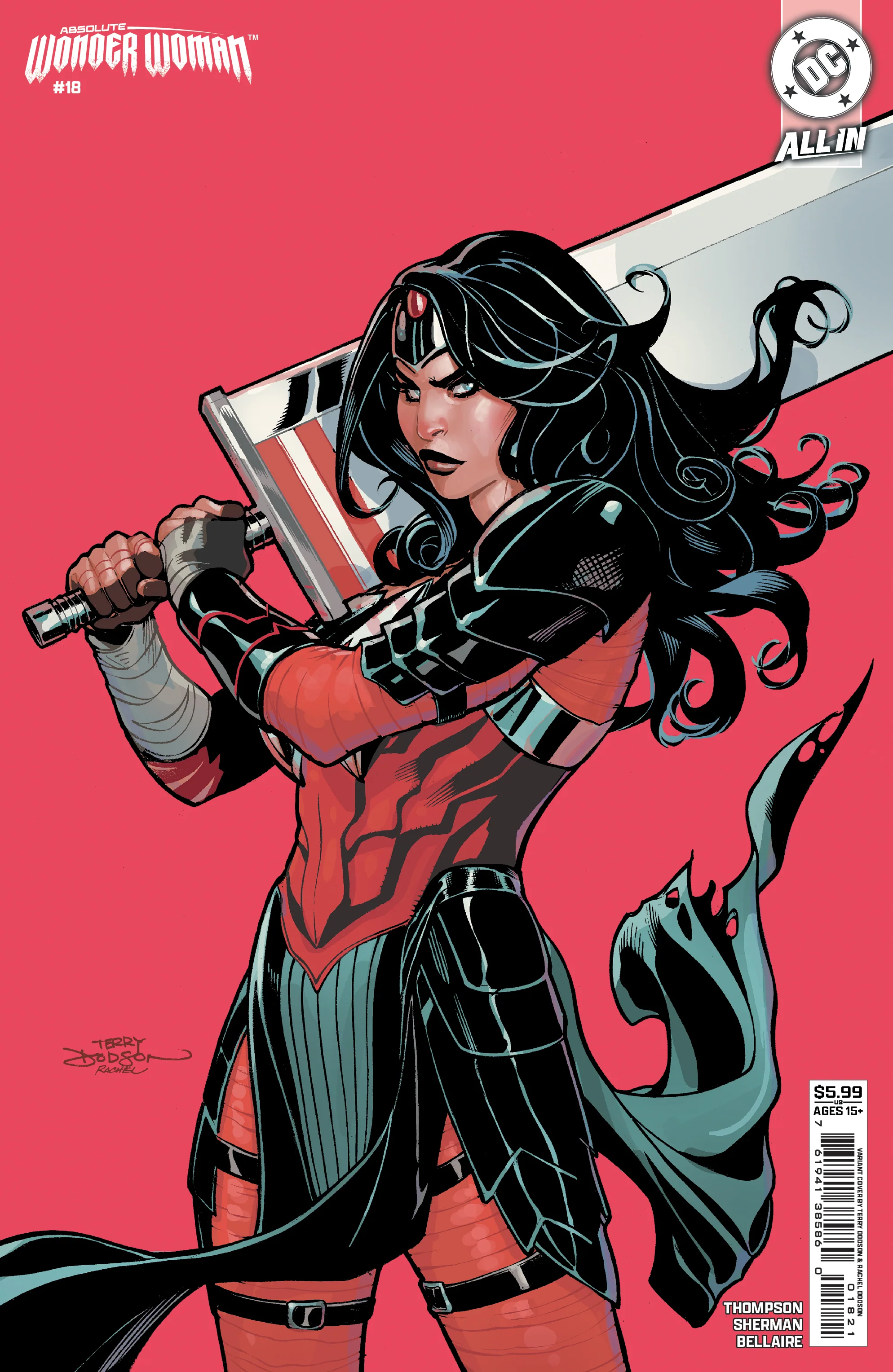 Absolute Wonder Woman #18 B Terry Dodson Variant (03/25/2026) Dc