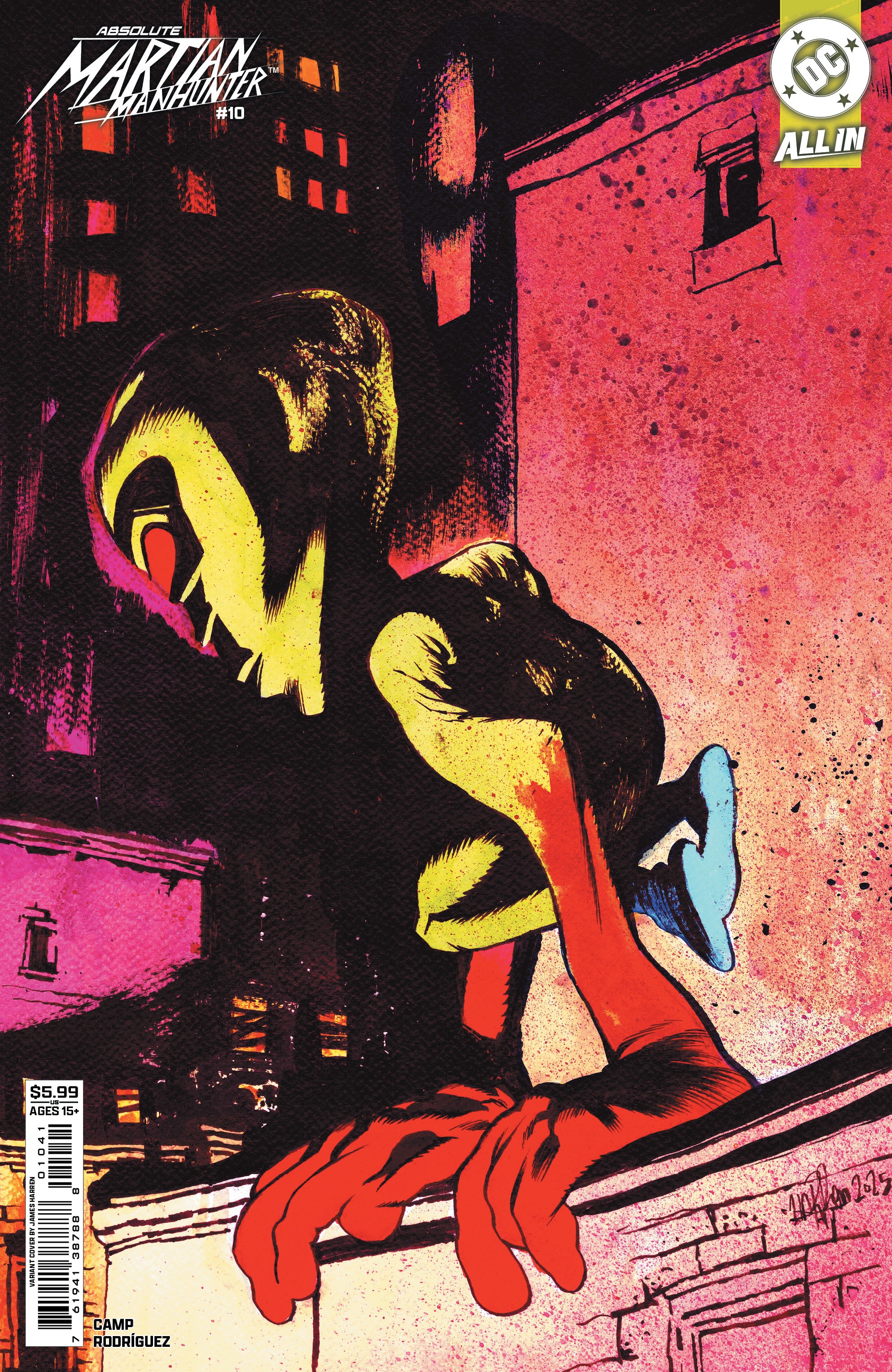 Absolute Martian Manhunter #10 D James Harren Variant (03/25/2026) Dc