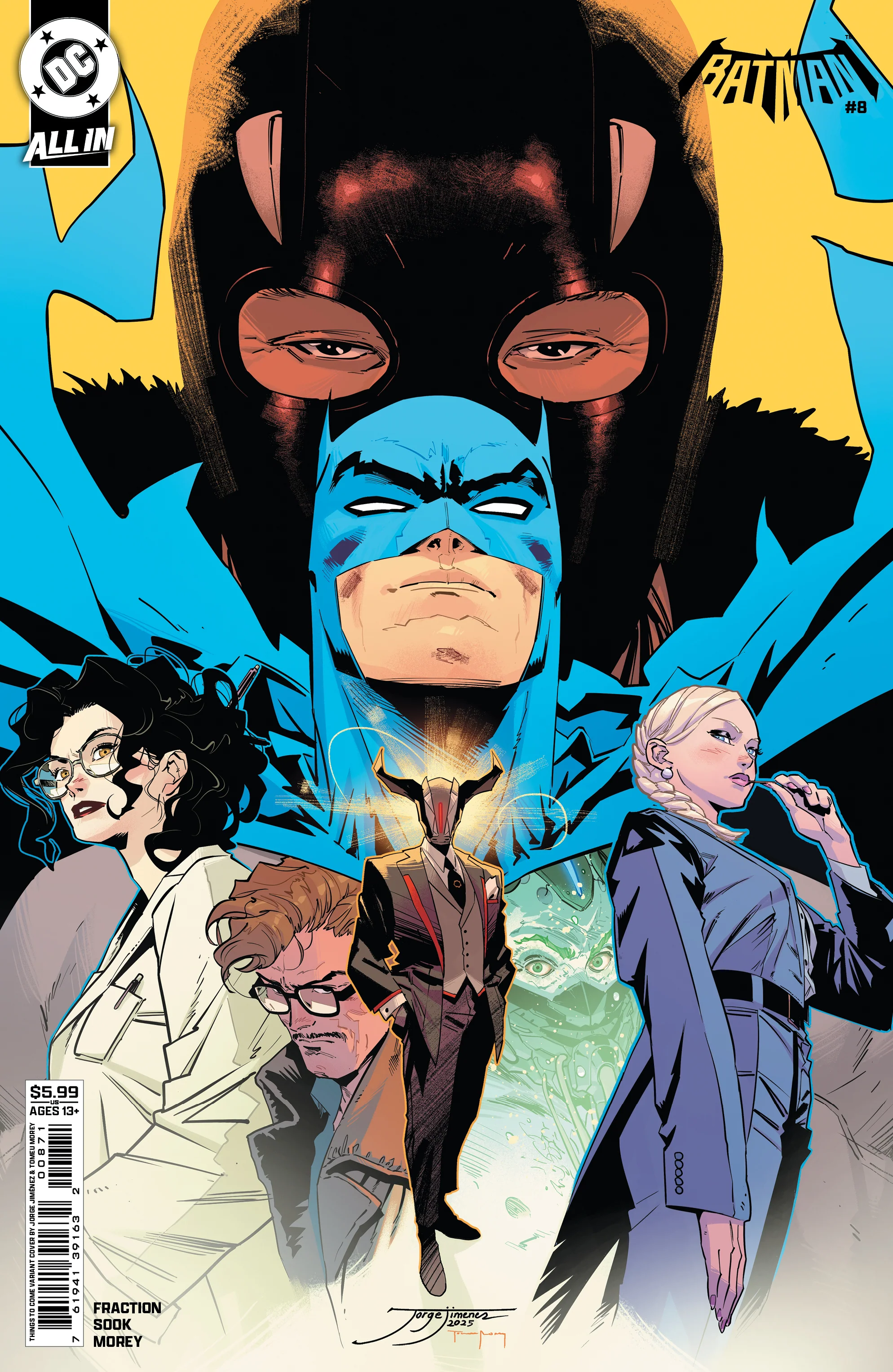 Batman #8 F Jorge Jimenez Things To Come Variant (04/01/2026) Dc