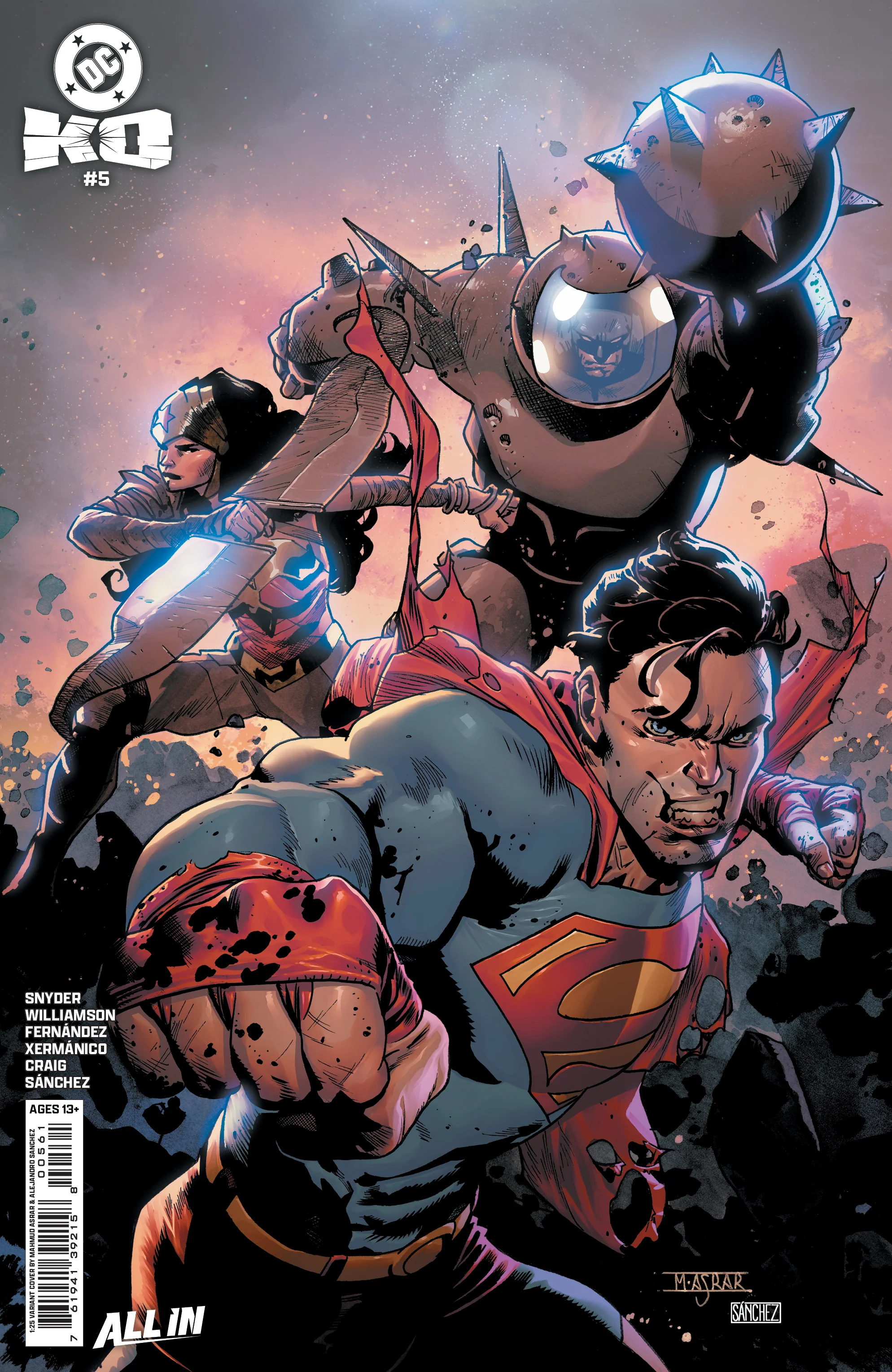 Dc K.O. #5 (Of 5) K 1:25 Guillem March Variant (03/04/2026) Dc
