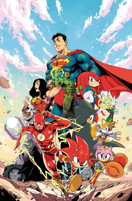 Dc X Sonic The Hedgehog The Metal Legion #1 (Of 5) A Pablo M Collar (05/06/2026) Dc