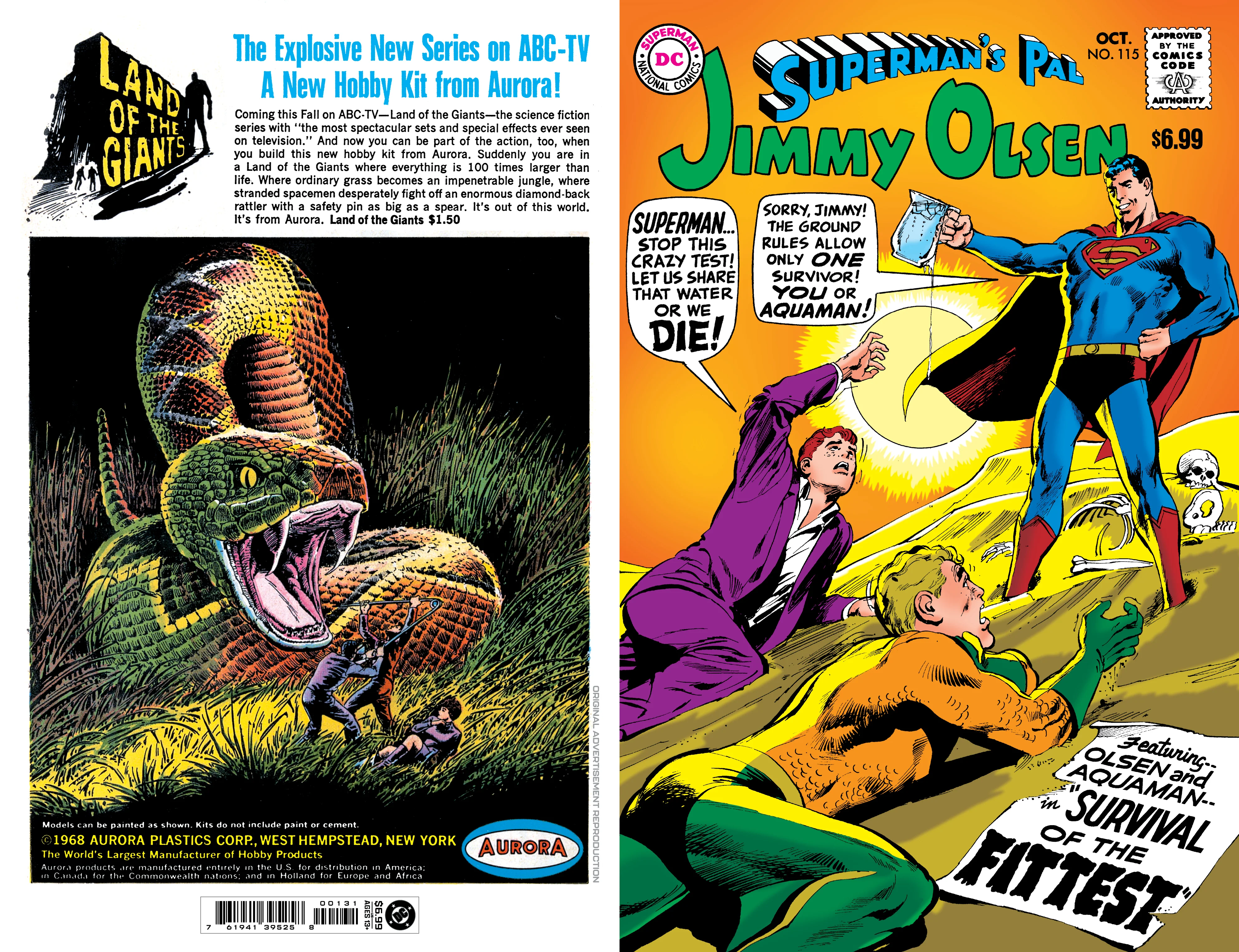 Supermans Pal Jimmy Olsen #115 Facsimile Edition C Neal Adams Foil Variant (04/08/2026) Dc