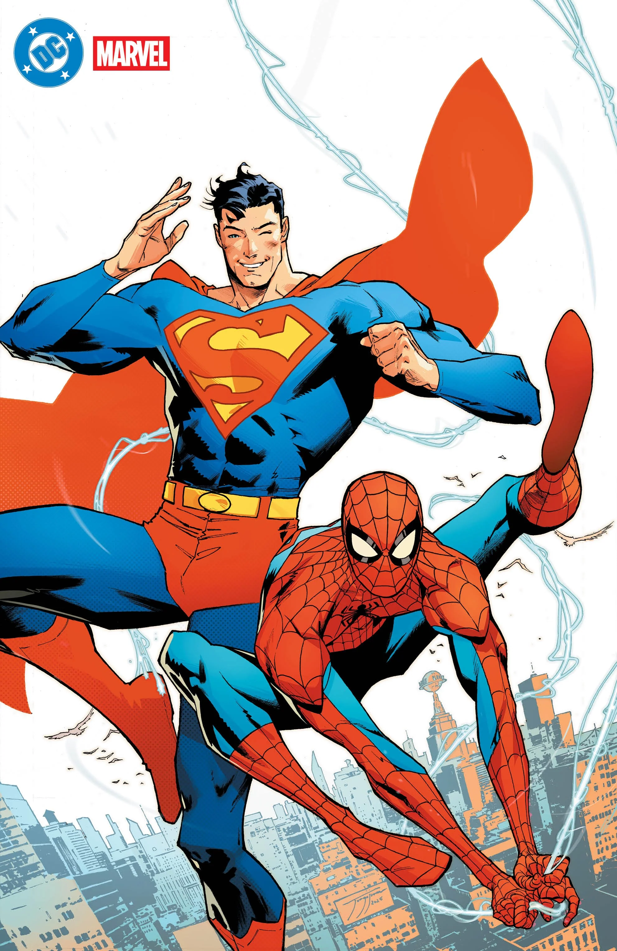 Dc Marvel Superman Spider-Man #1 (One Shot) Y Jorge Jimenez Foil Variant (03/25/2026) Dc