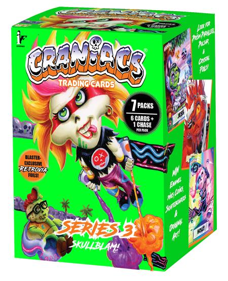 Craniacs Trading Cards Series 3 Skullblam Blaster Box (02/25/2026) Craniacs