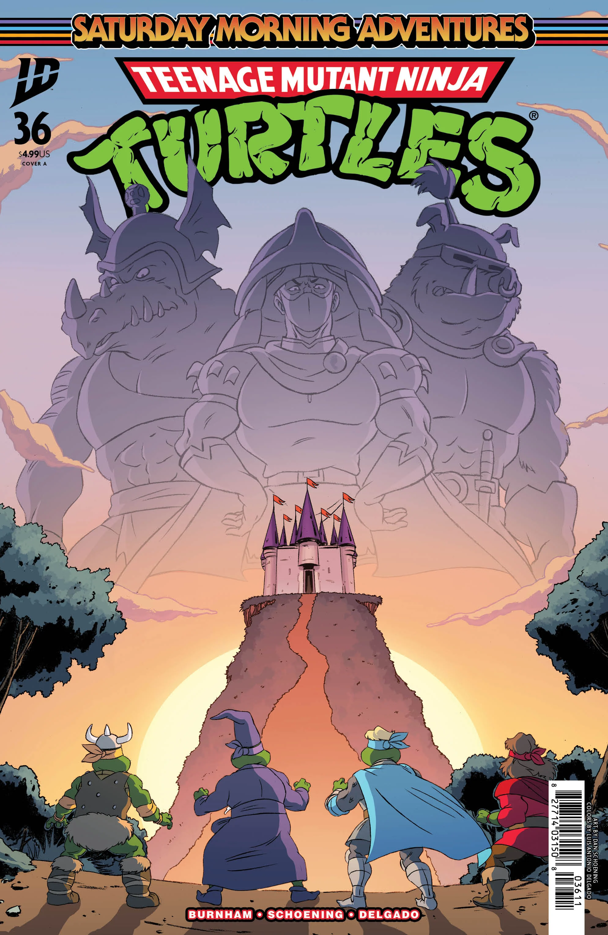Teenage Mutant Ninja Turtles Saturday Morning Adventures #36 A Schoening (04/22/2026) Idw