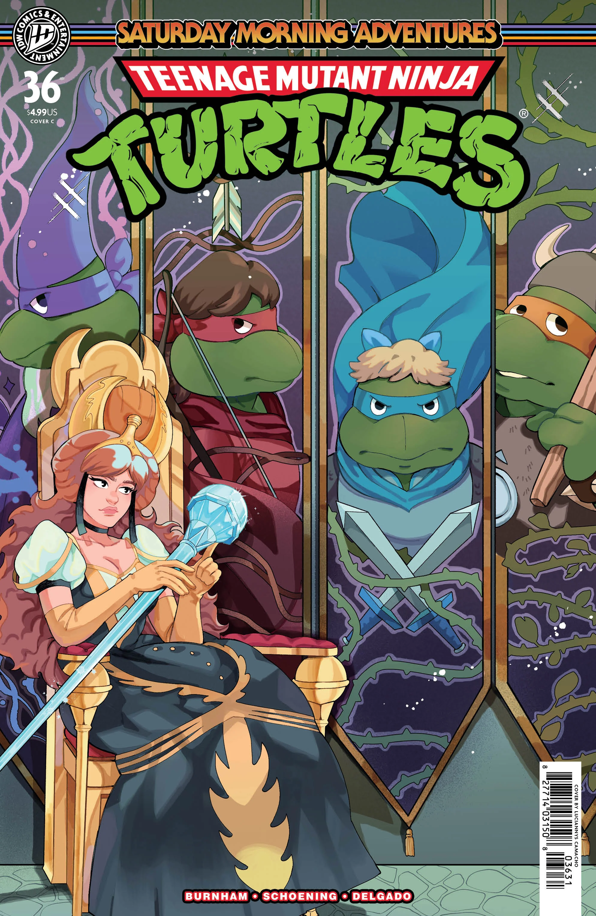 Teenage Mutant Ninja Turtles Saturday Morning Adventures #36 C Camacho (04/22/2026) Idw