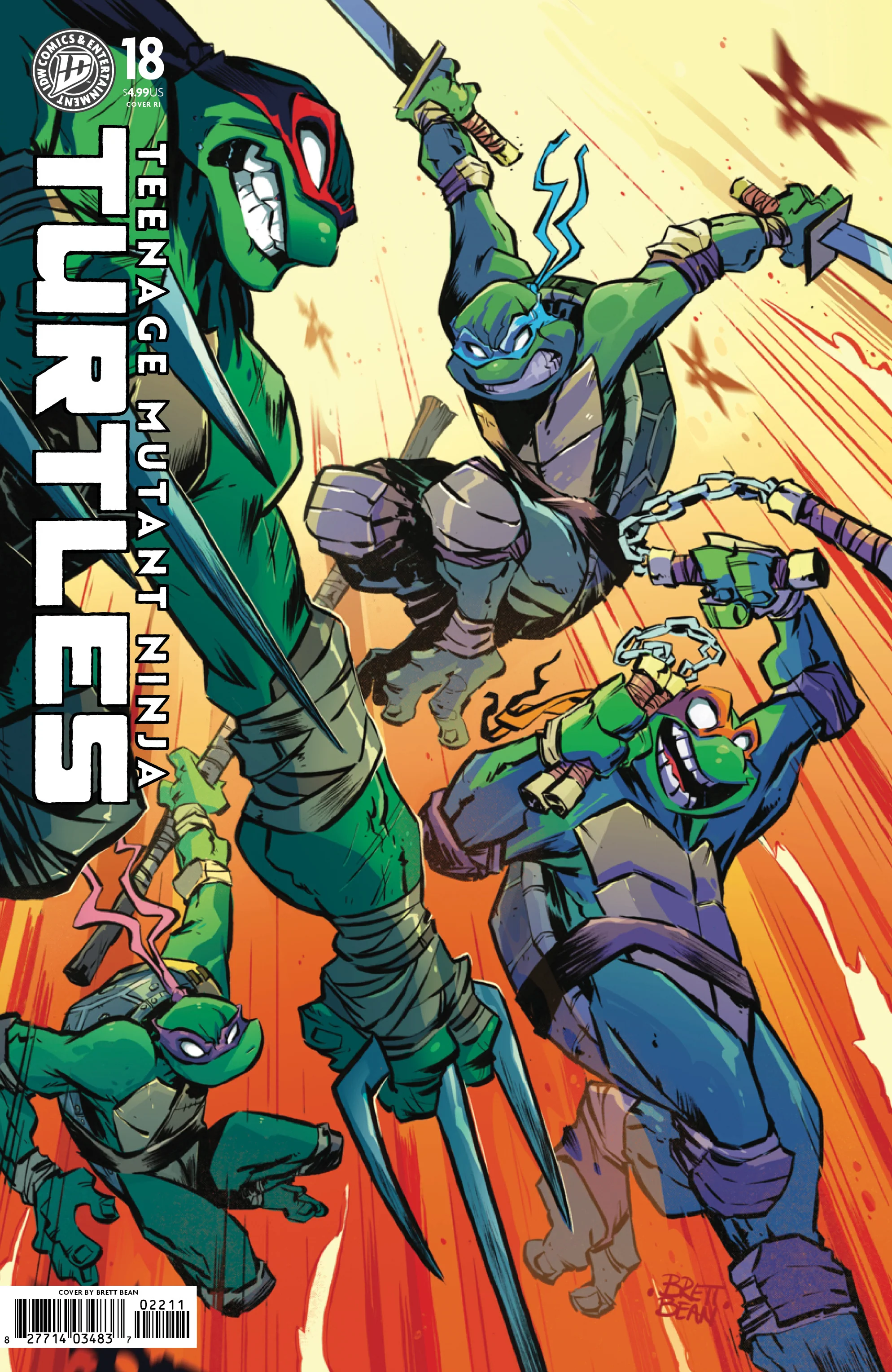Teenage Mutant Ninja Turtles #18 G 1:50 Bean (05/13/2026) Idw