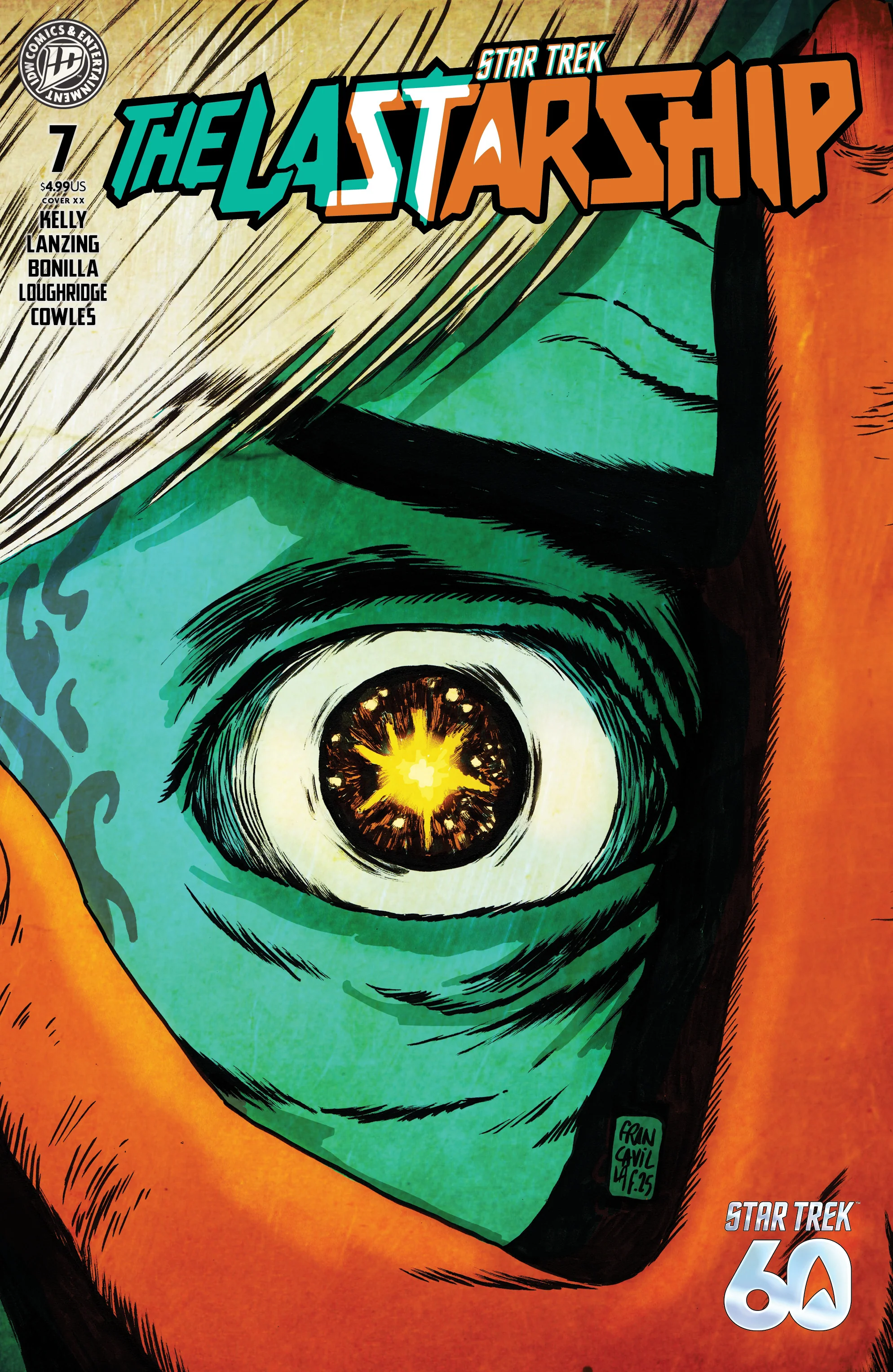 Star Trek The Last Starship #7 A Francavilla (05/20/2026) Idw
