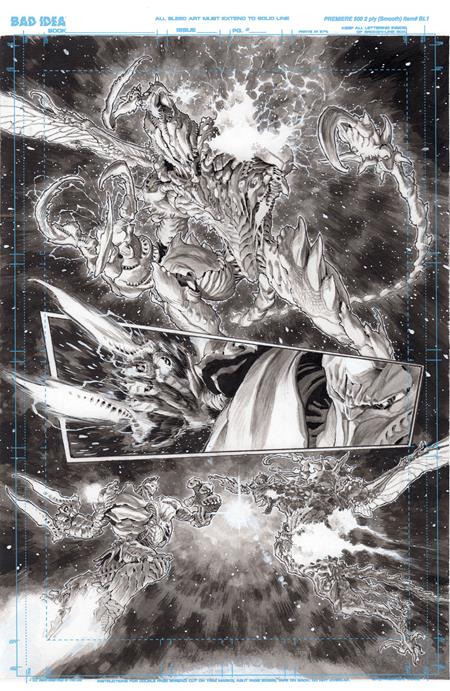 Olympus Saga Megalith #1 (Of 4) P Lewis Larosa Original Art Edition 13 Variant (05/13/2026) Bad Idea