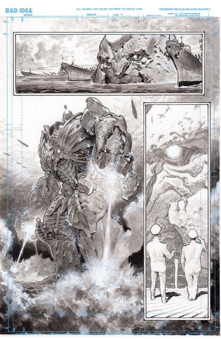 Olympus Saga Megalith #1 (Of 4) Q Lewis Larosa Original Art Edition 14 Variant (05/13/2026) Bad Idea
