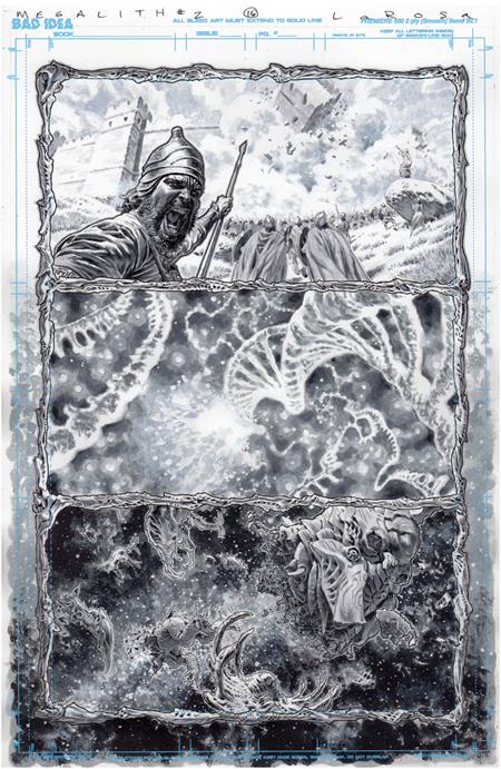 Olympus Saga Megalith #1 (Of 4) Ab Lewis Larosa Original Art Edition 25 Variant (05/13/2026) Bad Idea