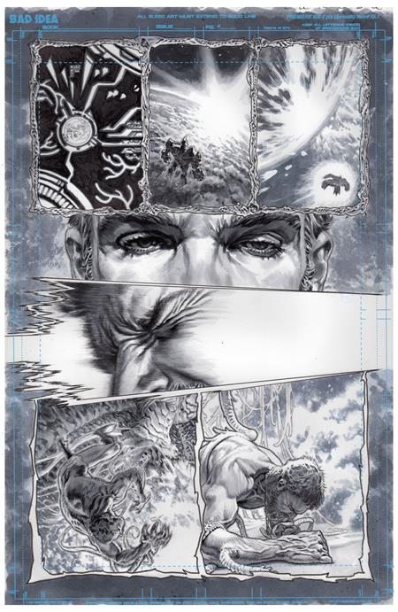 Olympus Saga Megalith #1 (Of 4) Ac Lewis Larosa Original Art Edition 26 Variant (05/13/2026) Bad Idea