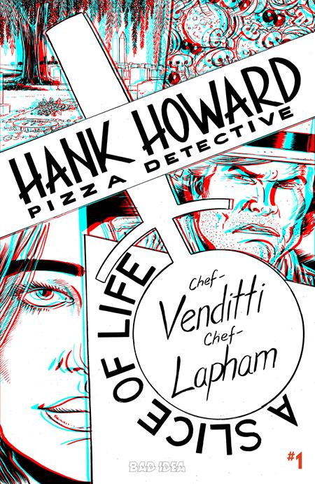 Hank Howard Pizza Detective A Slice Of Life #1 (Of 2) F 1:50 David Lapham 3D Variant (05/06/2026) Bad Idea