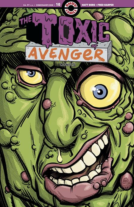 Toxic Avenger Comics #10 B 1:3 Mauricet Unlock Variant (05/27/2026) Ahoy